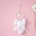 Indian Style Pink Unicorn Dreamcatcher Wind Chimes