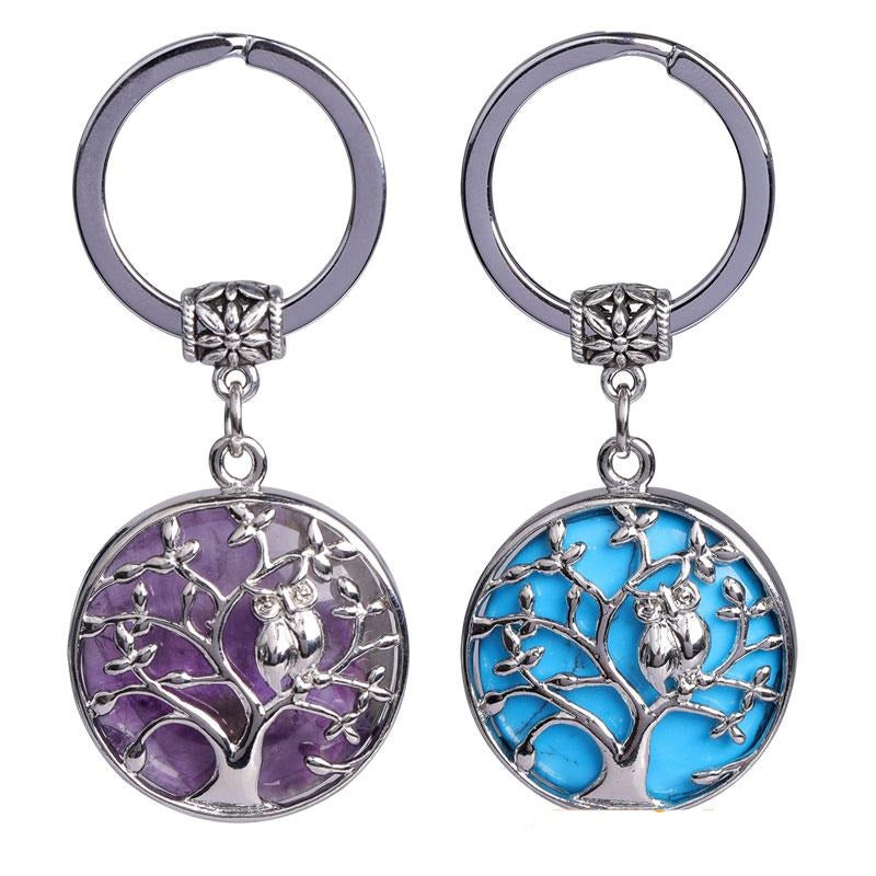Natural Stone Keychains