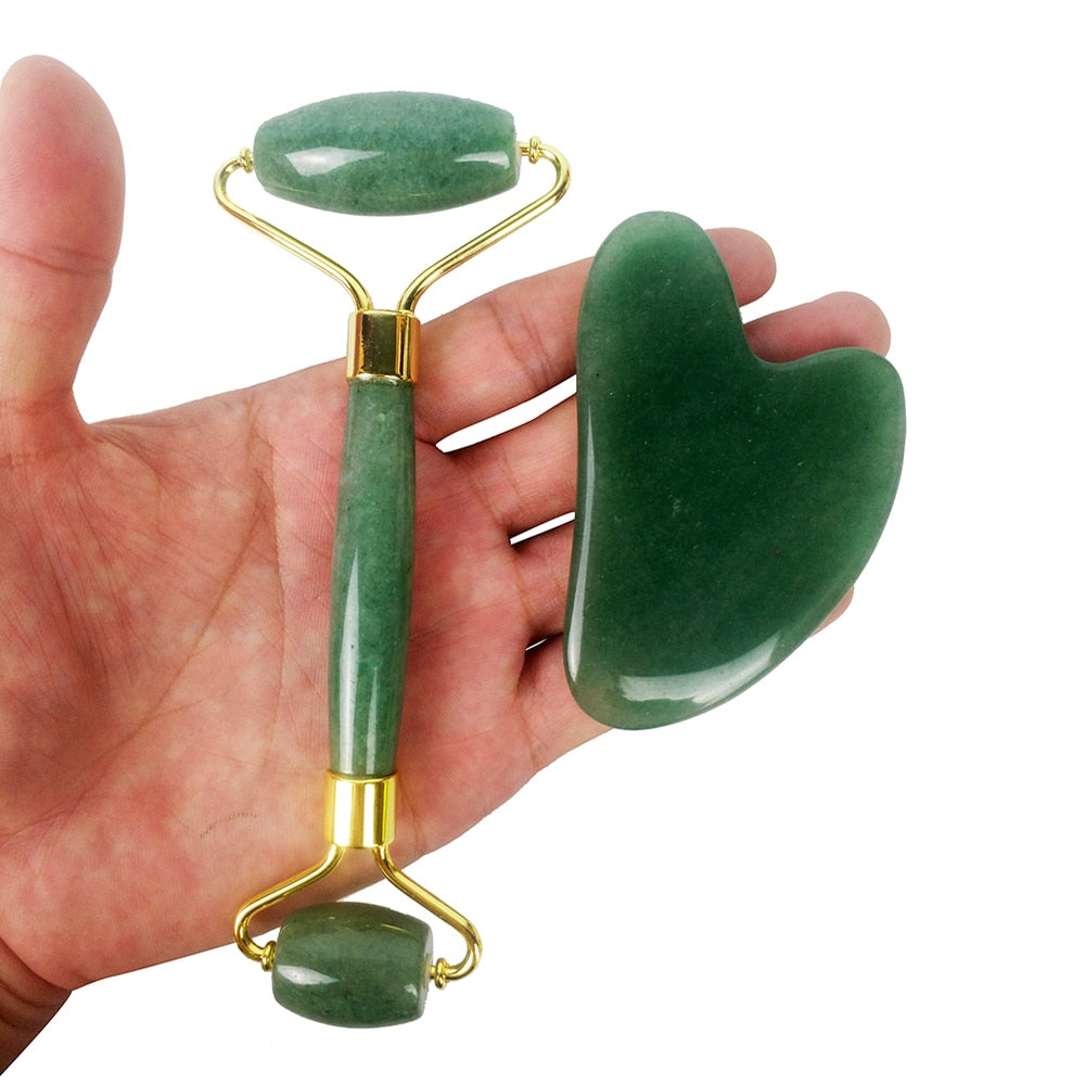 Face Massage Jade Roller Rose Quartz