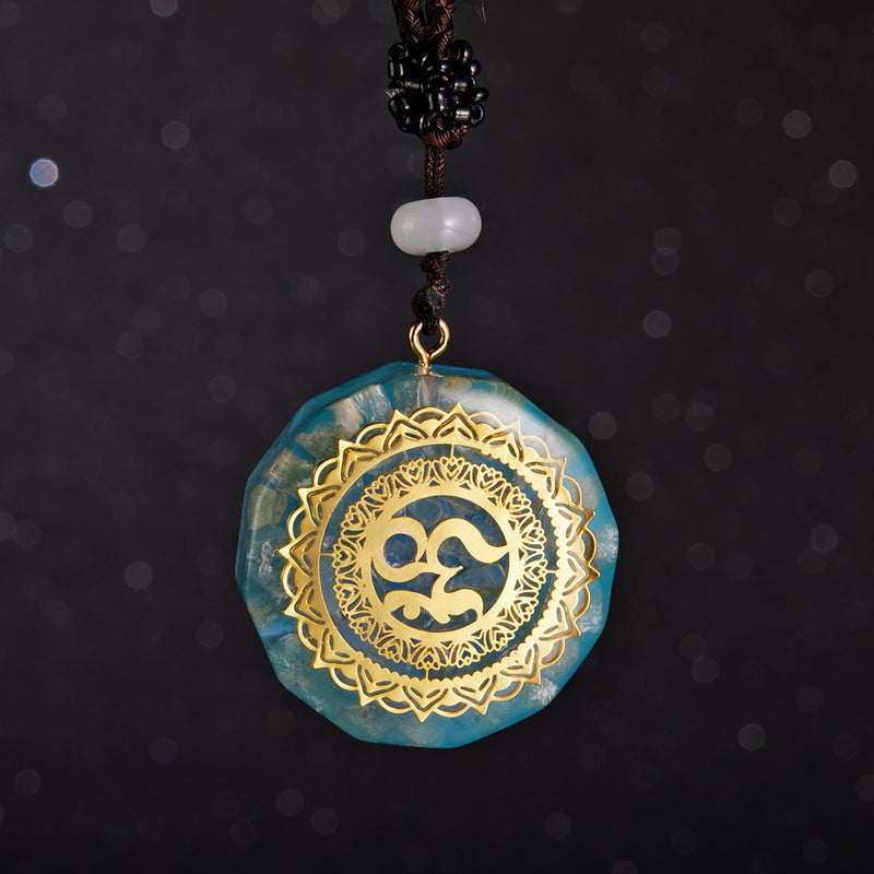 Energy Generator Orgone Amulet 7 Chakras Pendant Necklace