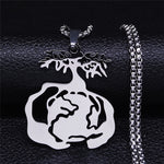 Tree of Life Stainless Steel Necklace