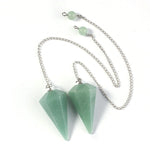 Amethysts Lapis Opal Crystal Stone Healing Chakra Chain Pendants
