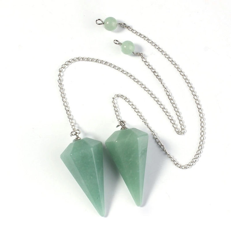 Amethysts Lapis Opal Crystal Stone Healing Chakra Chain Pendants