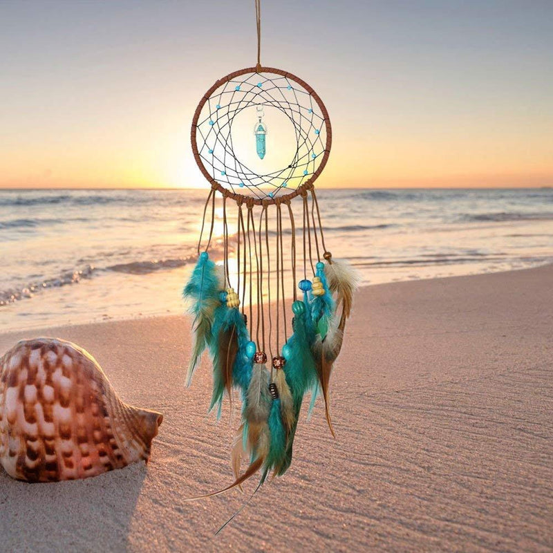 Handmade Dream Catcher Feathers Decoratio