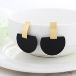 Circle Drop Earrings