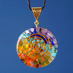 Seven Veins Energy Pendant Necklace