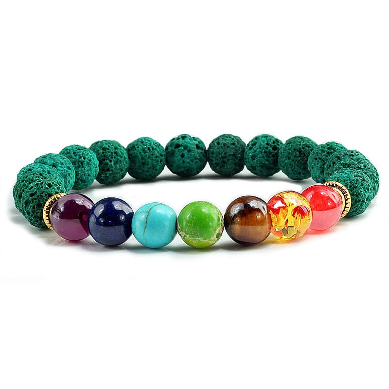 Beads Reiki Buddha Prayer Natural Stone Yoga Bracelet For Women