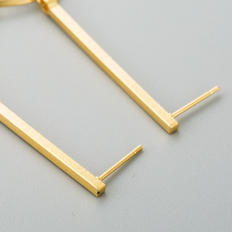 Long Dangle Earrings
