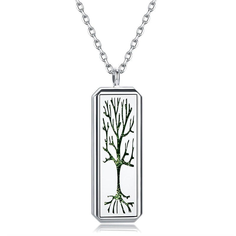 Tree Of Life Aroma Perfume Essential Oil Necklace