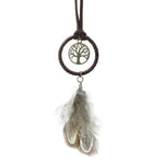 Handmade Dream Catchers Hanging White Lace Flower Home Decoration