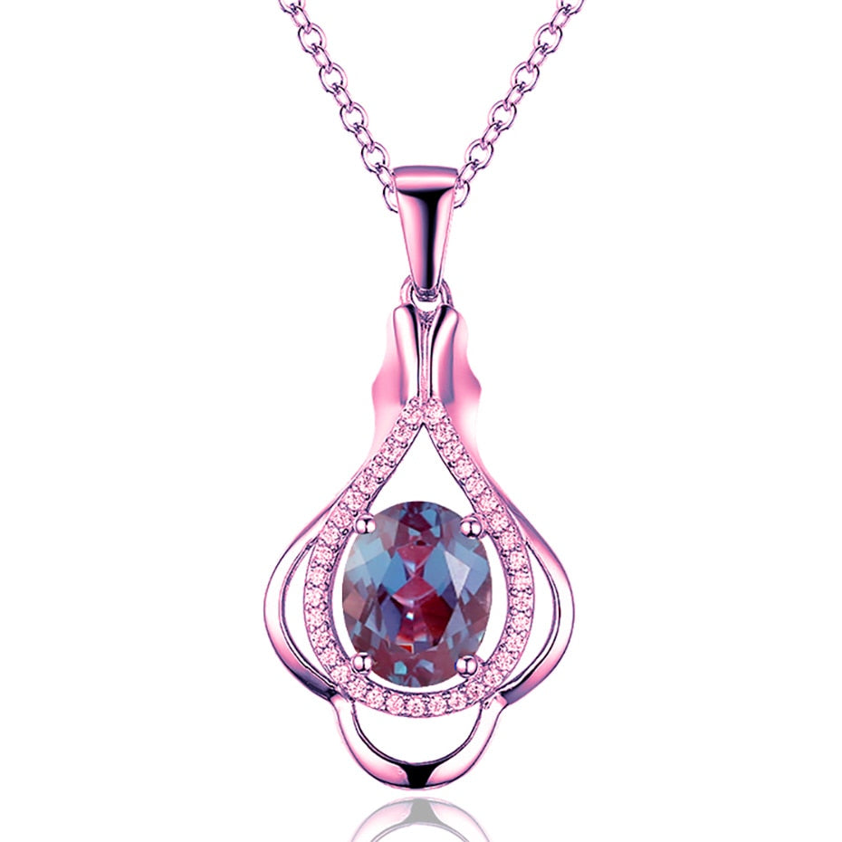 Natural Alexandrite Gemstone Pendant
