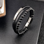 Bohemian Charm Bangle Leather