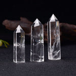 Natural Crystal Clear Quartz Transparency Quartz Point Healing Stone