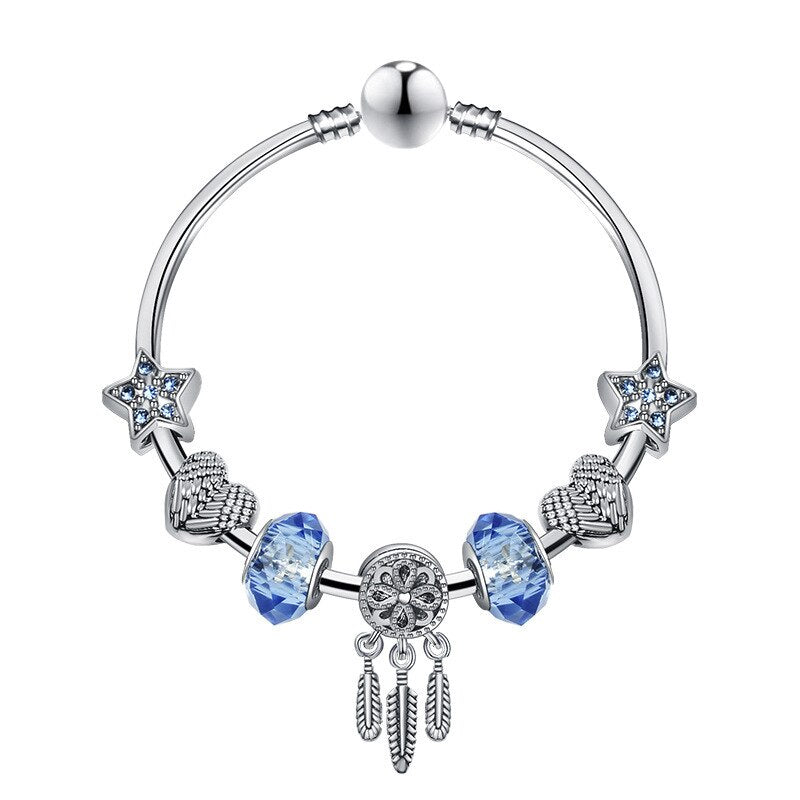 DREAM CATCHER PENDANT CHARM BRACELET
