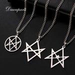 Unicursal Hexagram Religious Symbol Geometry Amulet Pendant