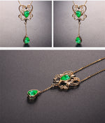 Gemstones pendant necklace