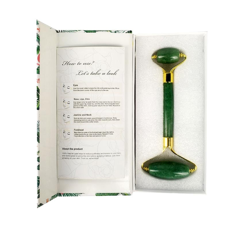 Face Massage Jade Roller Rose Quartz