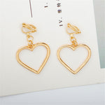 Luxury Gold Color Colorful Crystal Bow Stud Earrings