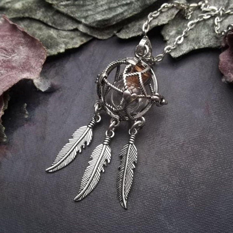 Dreamcatcher locket  Necklace