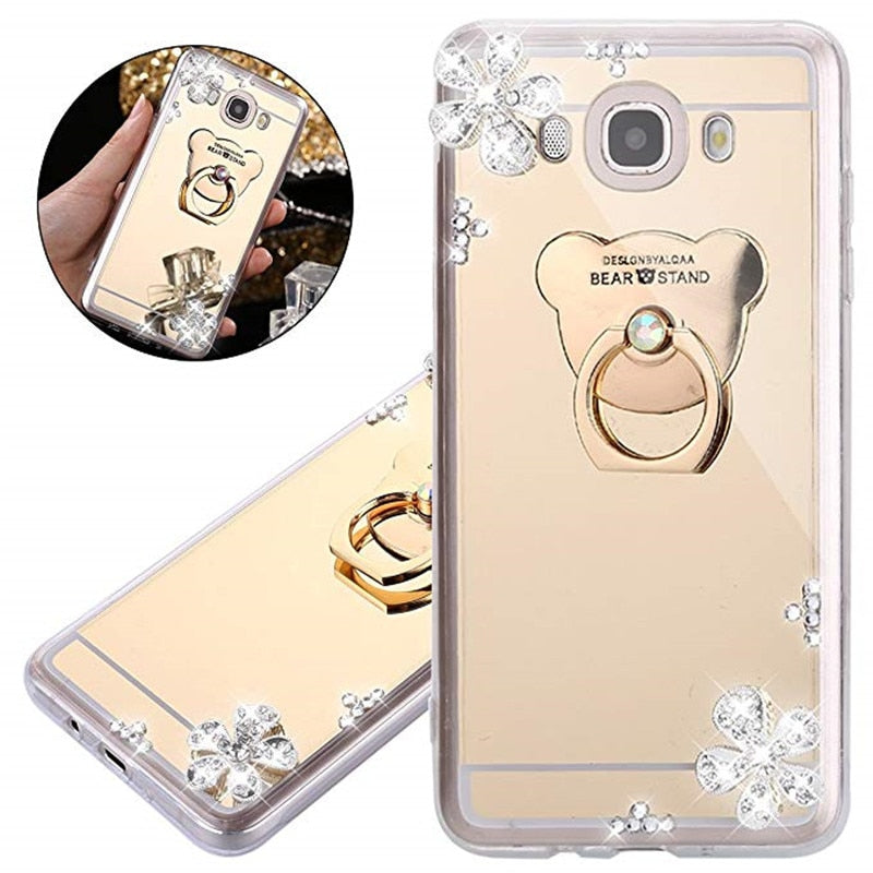 Crystal Mirror Case For Samsung Galaxy