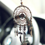 feather crafts bronze pendant For decoration