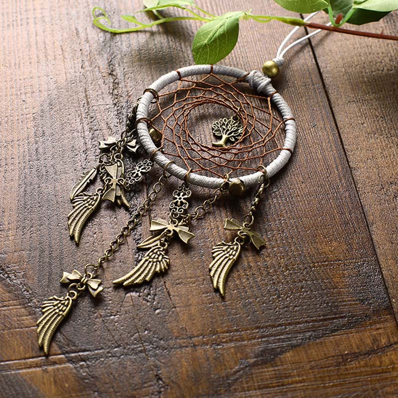 feather crafts bronze pendant For decoration