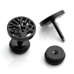 Stainless Steel Tree of Life Stud Earring