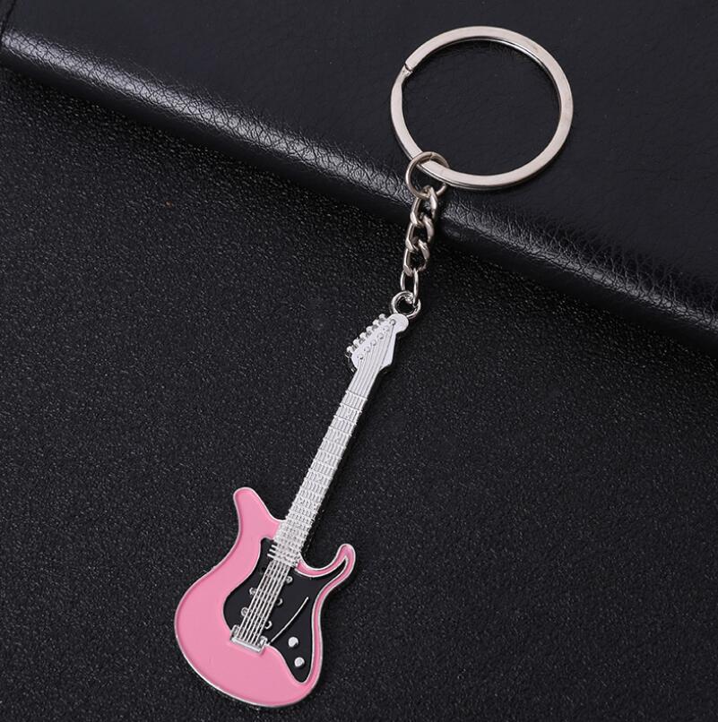Guitar Metal 6 colour KeyChain