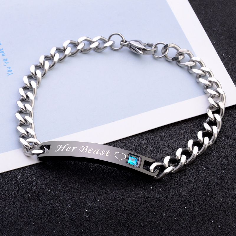 Silver Color Rose Gold Bracele