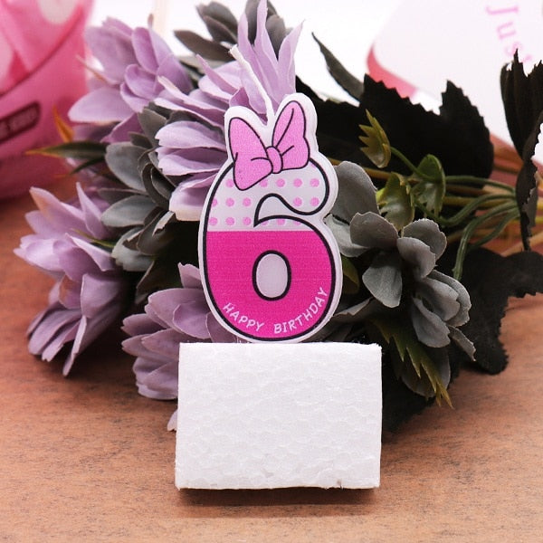 Height Number Candle