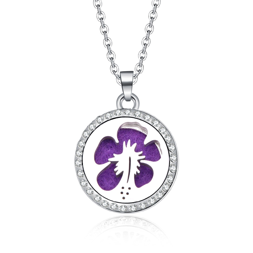 10 styles Aroma locket Necklace