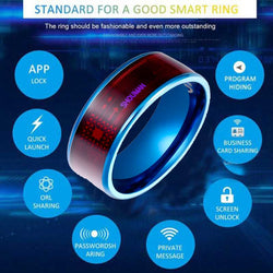 Fashion Men's Ring Magic Wear NFC Smart Finger Ring