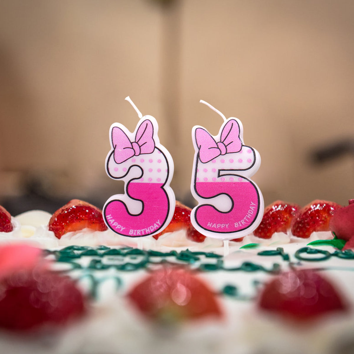 Height Number Candle