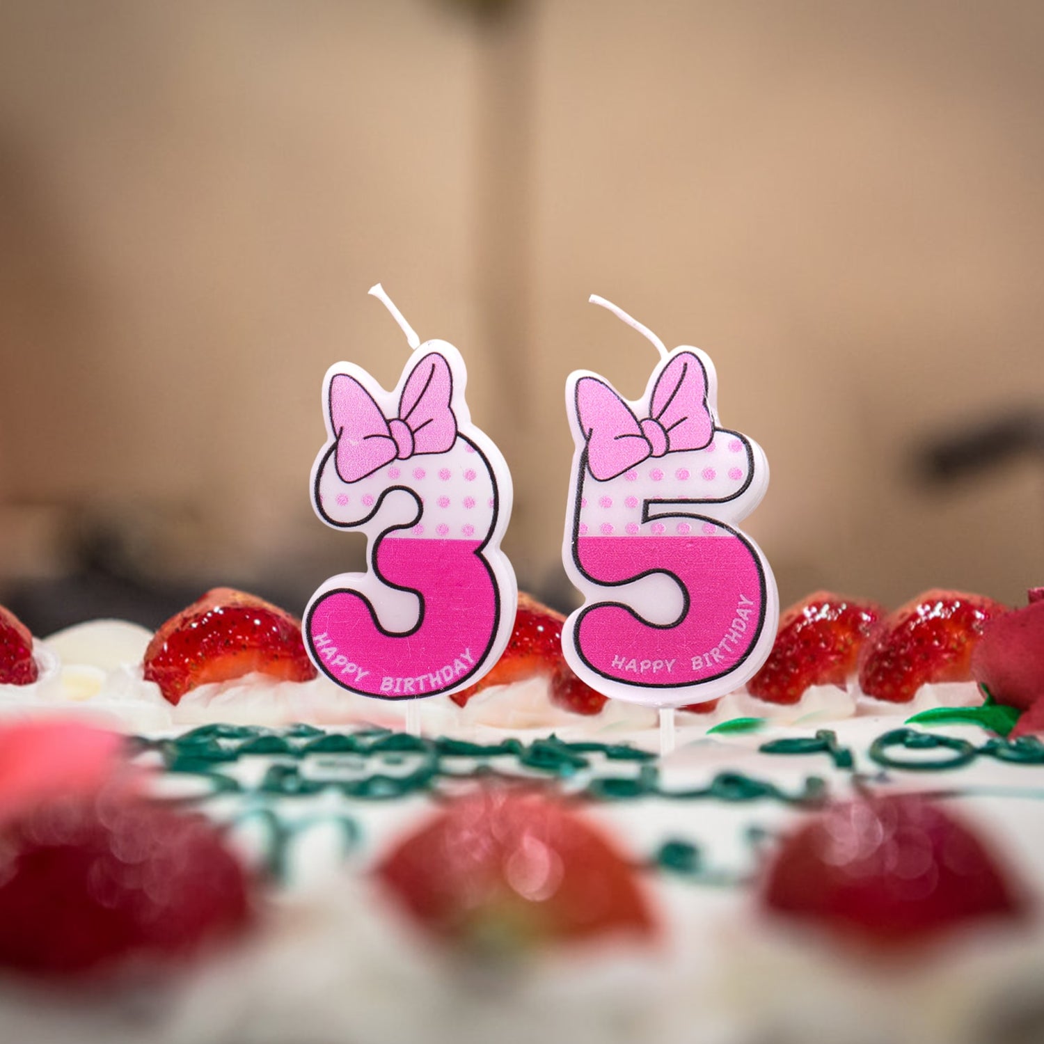 Height Number Candle