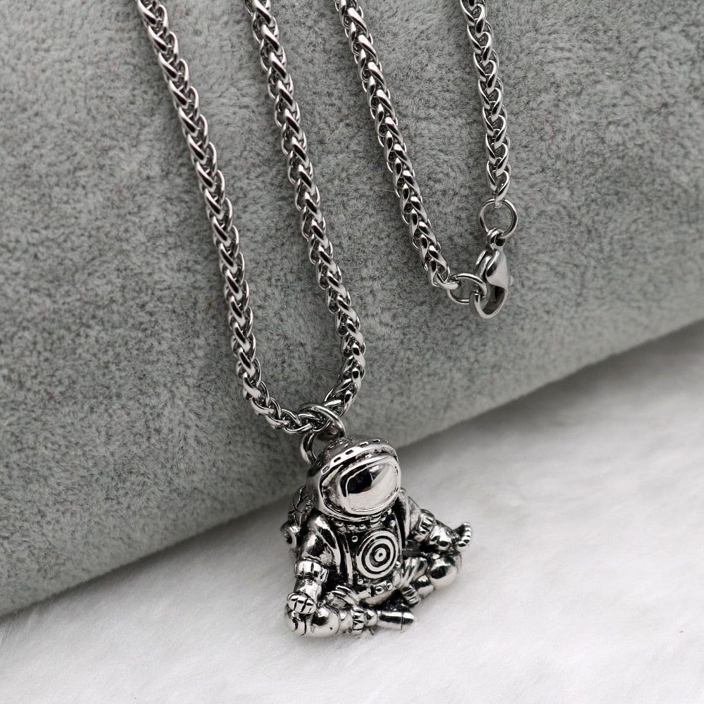 Astronaut Pendant Necklace