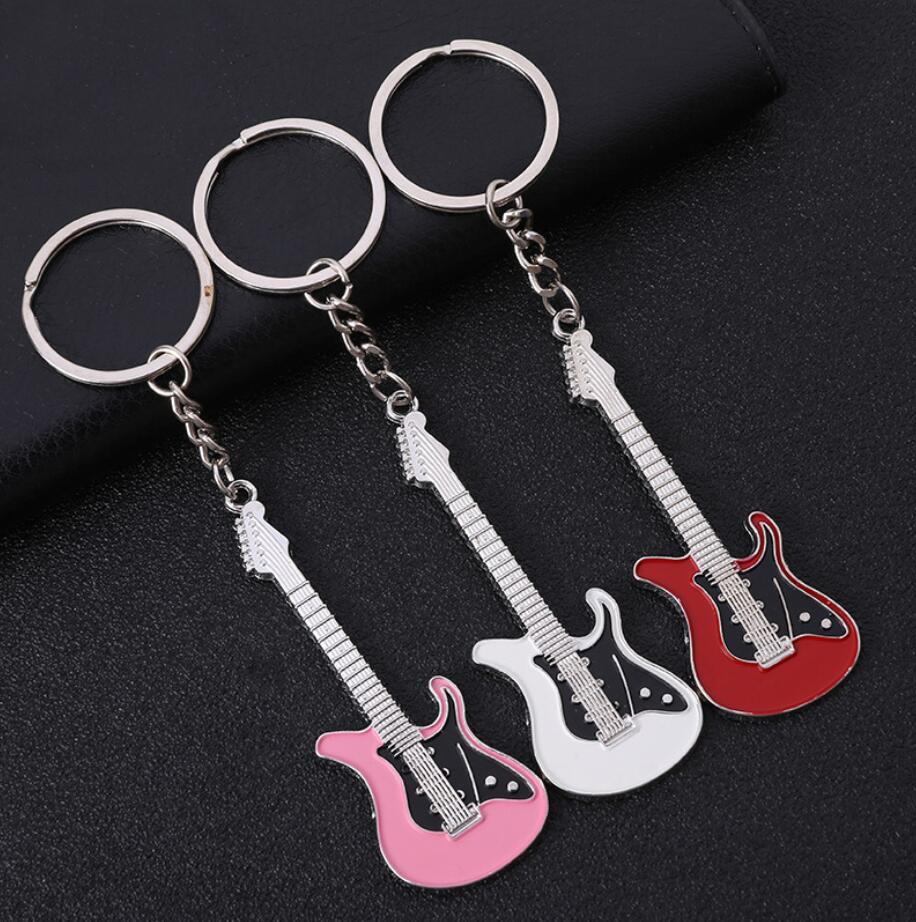 Guitar Metal 6 colour KeyChain
