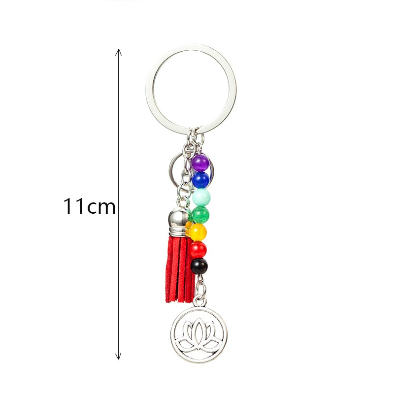 7 Chakra keychain