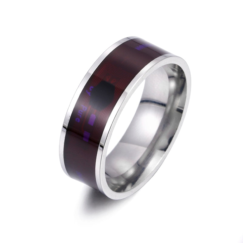 Fashion Men's Ring Magic Wear NFC Smart Finger Ring