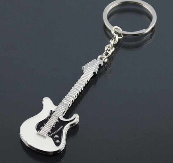 Guitar Metal 6 colour KeyChain
