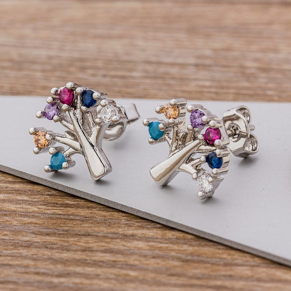 Tree of Life Stud Earrings for Women