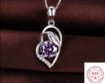 Austrian Heart Pendant Necklace