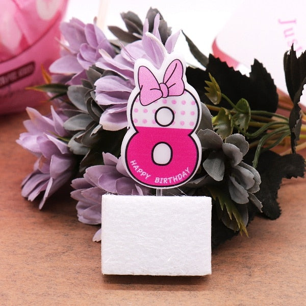 Height Number Candle