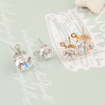 Zircon Crystal Ear Stud