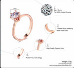 Cubic Zirconia Wedding Finger Rings