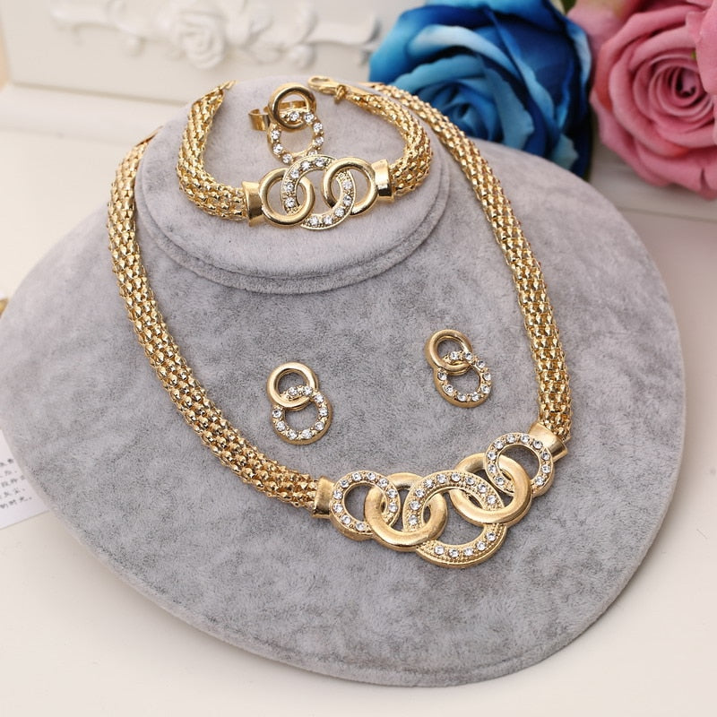 Dubai Gold Jewelry Sets