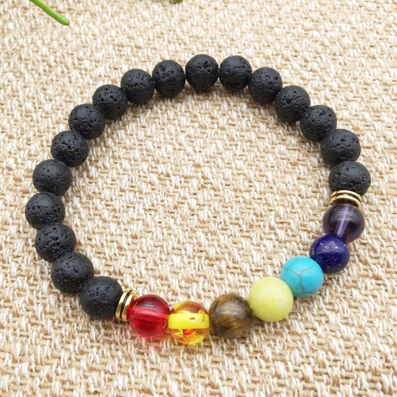 Healing Balance Yoga Chakra Bracelet for Men Women