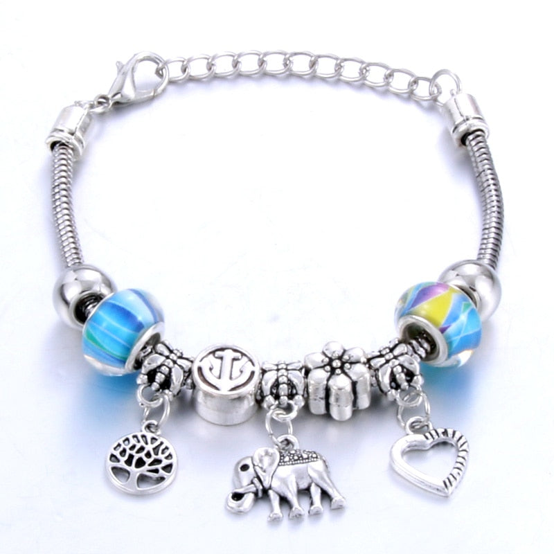 Tree of Life Elephant shape Bracelet