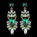 Wedding Bridal Statement Crystal Earrings