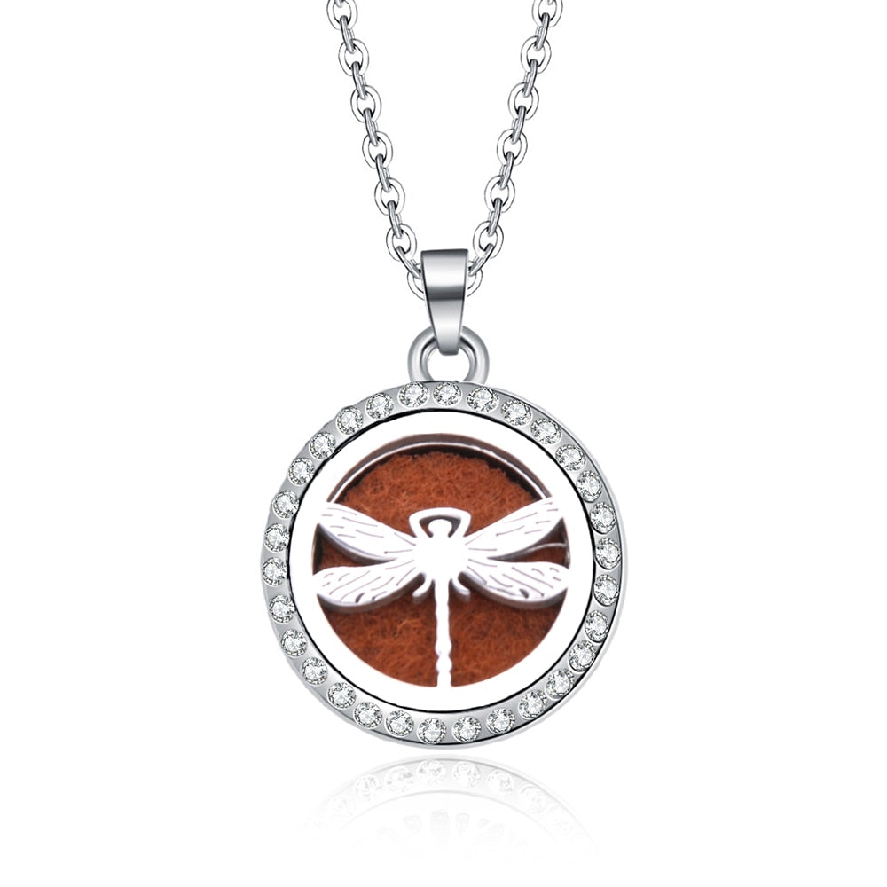 10 styles Aroma locket Necklace