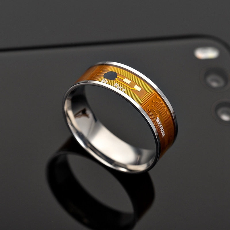 Fashion Men's Ring Magic Wear NFC Smart Finger Ring